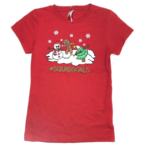 L A T Other - Girl’s L A T Live and Tell Red T-Shirt, Size Large